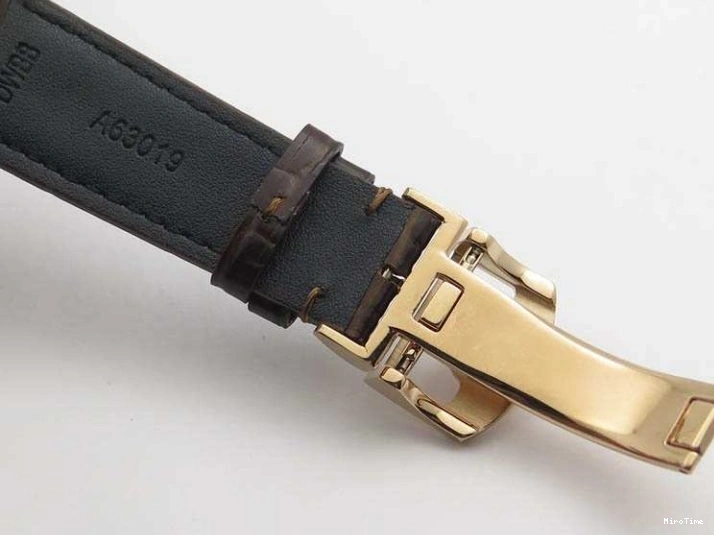 MIROTIME 0318 Portuguese Real PR Real Annual Calendar RG IW503504 YLF 1:1 Best Edition White Dial On Leather Strap A TimelessDesign 7242